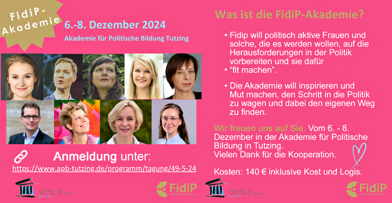 Start der ersten FidiP-Akademie Start der ersten FidiP-Akademie
