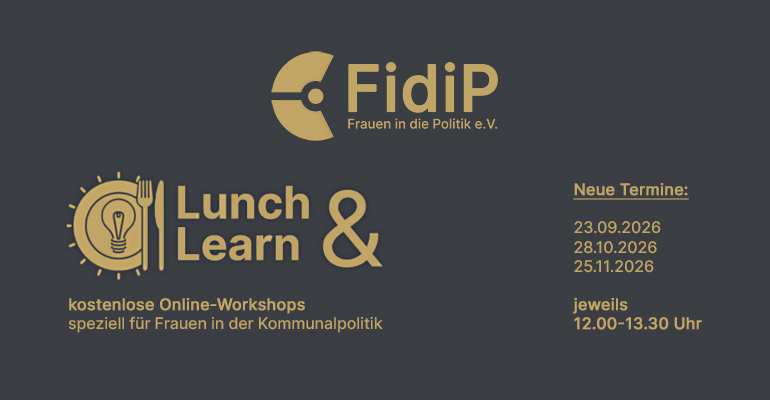 Lunch & Learn - Neue Termine